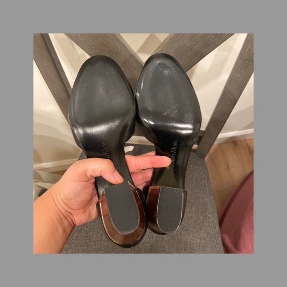 Calvin Klein Keller Ankle Strap Pump - Size 9 - Picture 5 of 6